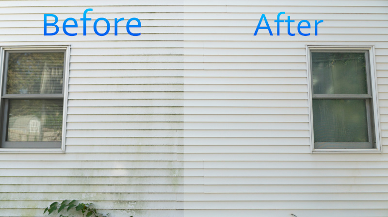 Exterior House Washing in Lawrence, Kansas