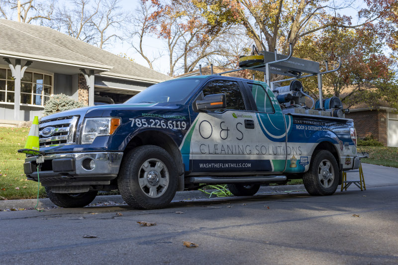 Exterior House Washing in Lawrence, Kansas