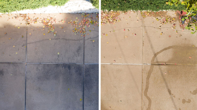 Driveway Pressure Washing in Manhattan, KS