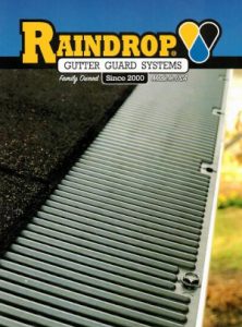 Raindrop Gutter Guards in Lawrence, Kansas
